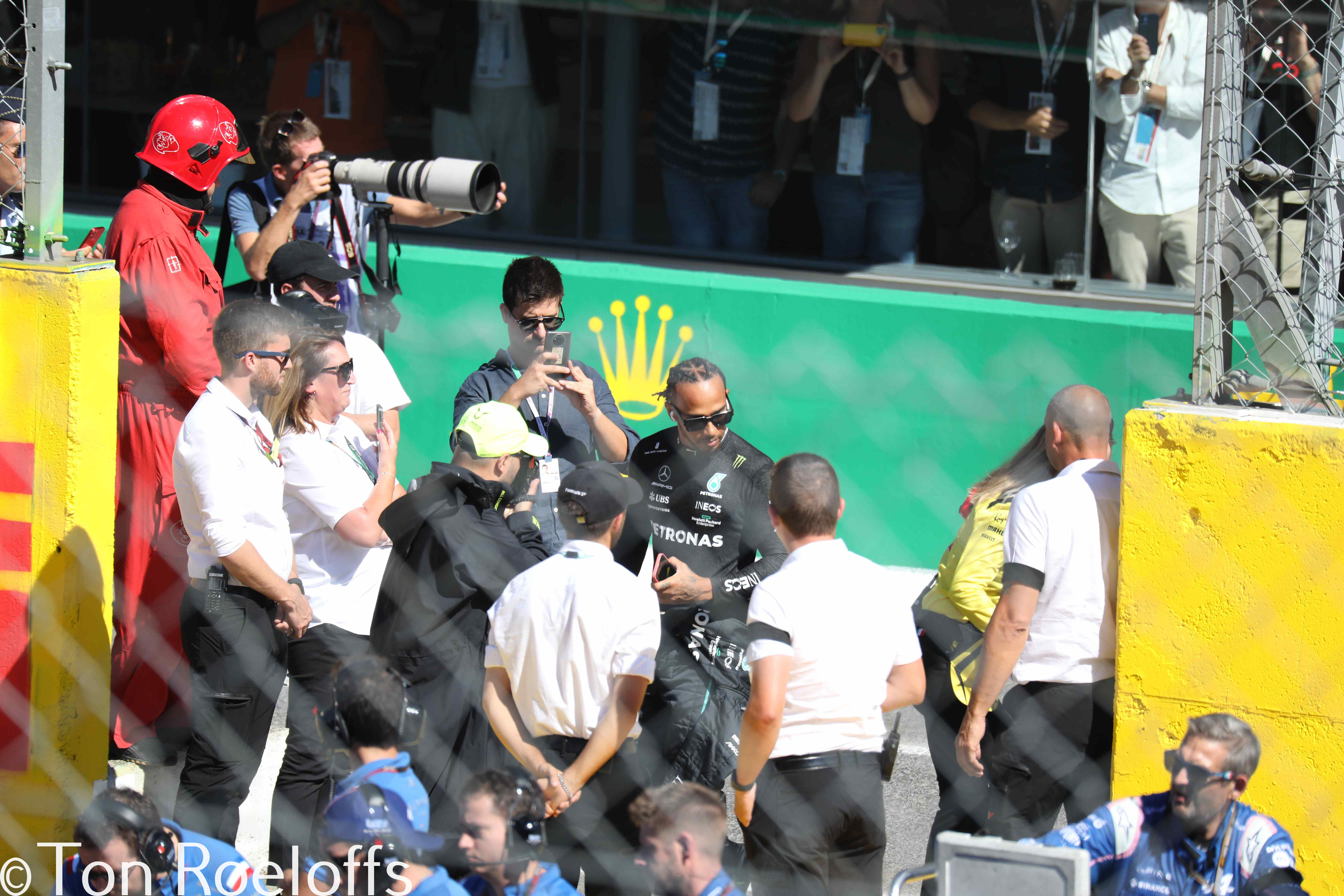 Verstappen pitbox